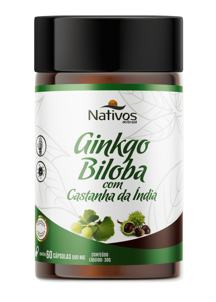 Ginkgo Biloba com castanha