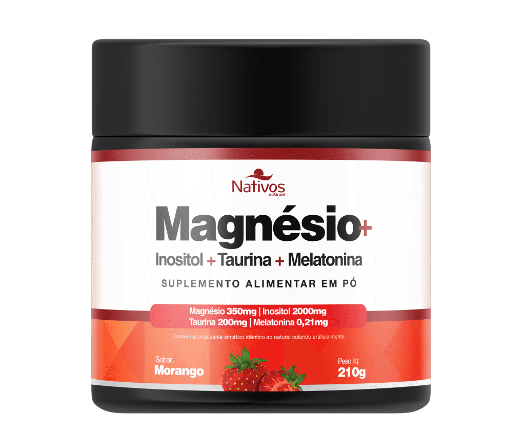 Magnesio Inositol Morango